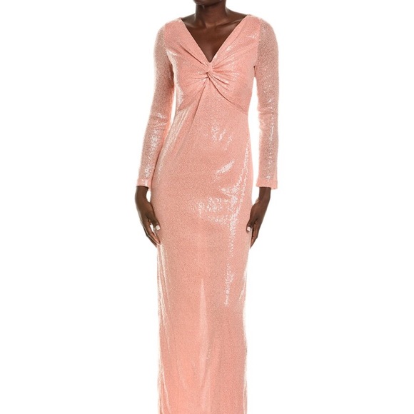 St. John Dresses & Skirts - St. John Sequin Long Sleeve Gown